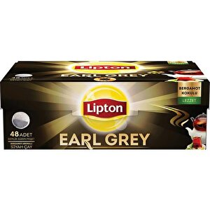 Lipton Demlik Poşet Çay Earl grey 48'Li
