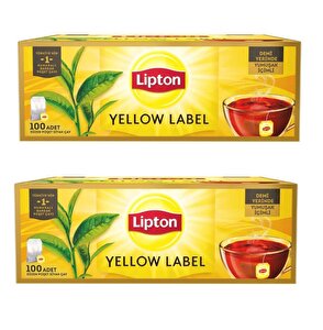 Lipton Yellow Label 100'lü Süzen Poşet