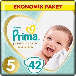 Prima Premium Care 5 Beden Bebek Bezi 11-18 Kg 42 Adet
