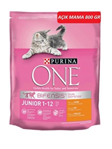 Purina One Junior 1-12 Ay Tavuklu Kedi Maması 800 GR