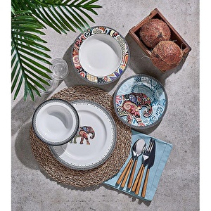 Bernardo Elephant 24 Parça 6 Kişilik Yemek Takımı - Prs57