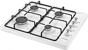 Eminçelik Ec-sü 3140 We60 LG Beyaz Set Üstü Emaye Ocak LPG