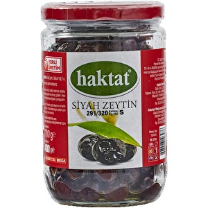 Haktat Siyah Zeytin 400 Gr 291-320 Kalibre