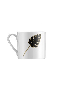 Kütahya Porselen Golden Leaf 12 Parça Kahve Fincan Takımı