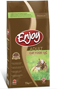 Enjoy Yetişkin Tavuklu Kedi Maması 15 Kg