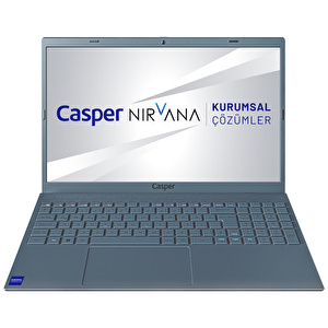 Casper Nirvana C600.1195-DF00X-G-F Intel Core i7-1195G7 32GB RAM 1TB SSD Freedos Taşınabilir Bilgisayar