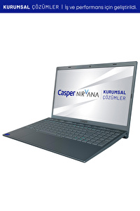 Casper Nirvana C600.1195-DF00X-G-F Intel Core i7-1195G7 32GB RAM 1TB SSD Freedos Taşınabilir Bilgisayar