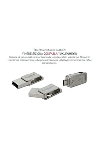 64gb Iphone Otg Metal Flash Bellek Usb2.0
