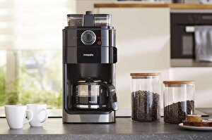 Philips Taze Kahve Öğütücülü Filtre Kahve Makinesi HD7769