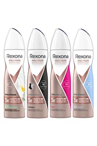 Rexona Clinical Maximum Protection Kadın Deodorant Karma Set 96 Saat Koruma 150 Ml X 4 Adet - Yeni