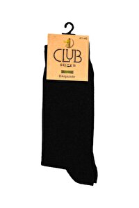 Club Socks Dikişsiz Bambu Erkek Çorap Siyah