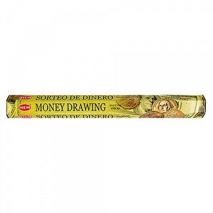 Hem Money Drawing (USD) Hexa Incense Sticks - Parayı Çağıran Kokulu 20 Çubuk Tütsü