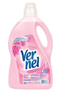 Vernel Çamaşır Yumuşatıcısı 4 x 3L (120 Yıkama) Gülün Büyüsü