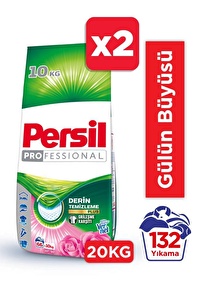 Persil Toz Çamaşır Deterjanı 2 x 10kg (132 Yıkama) Gülün Büyüsü 