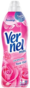 Vernel Konsantre Çamaşır Yumuşatıcısı Gül 960 Ml - 40 Yıkama