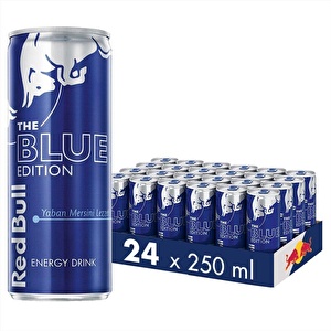 Red Bull Blue Enerji İçeceği 250 ml 24lü