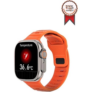 Torima T800 Ultra Çağrı Özellikli Akıllı Saat Turuncu