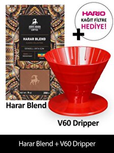 Harar Blend  Kahve ve V60 Dripper