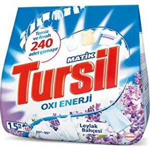 Tursil Matik Çamaşır Deterjanı  Leylak Bahçesi 1,5 Kg x 9 Adet