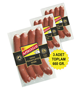   DOGAL FÜME DANA FRANKFURTER SOSIS ÜÇLÜ PAKET