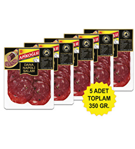 DANA NAPOLİ SALAM 70 GR. BEŞLİ PAKET (TOPLAM 350 GR.)
