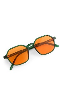 Sezar Green Orange Erkek Güneş Gözlüğü