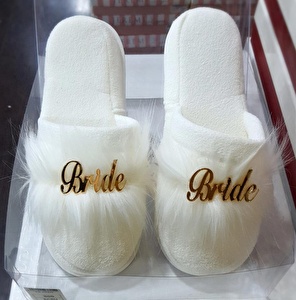 Gelin Bride Havlu Terlik  G&C800