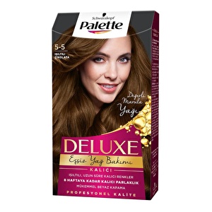 Palette Deluxe Saç Boyası 5.5 Işıltılı Çikolata  x  3 Adet