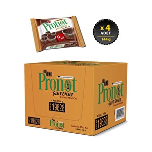Eti Pronot Glutensiz Kakaolu Mini Kek 144 g x 4 Adet