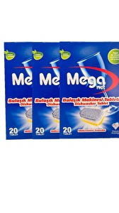 MEGANET BULAŞIK MAKİNESİ DETERJANI TABLETİ- 60 YIKAMA