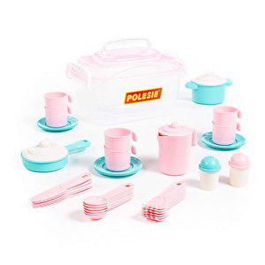 POLESIE 57679 NASTENKA YEMEK TAKIMI 6 KİŞİLİK 38 PARÇA