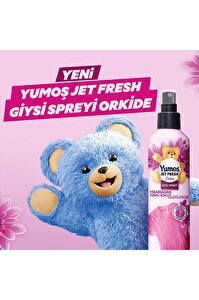 Jet Fresh Giysi Spreyi Lilyum 200 Ml 1 Adet+ Jet Fresh Giysi Spreyi Orkide 200 Ml 1 Adet