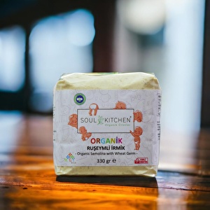 Organik Bebek Ruşeymli İrmik 330gr - eko paket