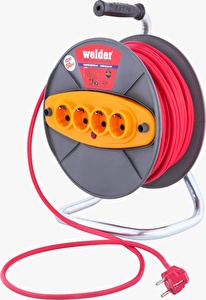 Seyyar Makaralı Uzatma Kablosu 3 x 2,5 mm 50 Metre