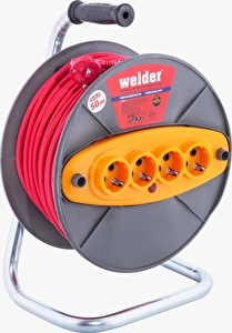 Seyyar Makaralı Uzatma Kablosu 3 x 2,5 mm 50 Metre