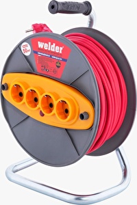 Seyyar Makaralı Uzatma Kablosu 3 x 2,5 mm 50 Metre