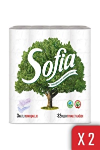 Sofia Ecording Tuvalet Kağıdı 32'li 2'li Paket