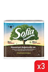 Sofia Tuvalet Kağıdı 32'li X 3 Adet