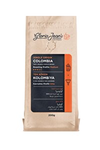 Gloria Jean's Coffees Single Origin Colombia Kavrulmuş Kahve Çekirdeği 200 Gr 
