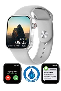 Watch 7 Akıllı Saat Kablosuz Şarj 2 Tuş Aktif Ios Android Tüm Telefonlara Uyumlu