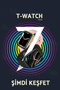 Watch 7 Akıllı Saat Kablosuz Şarj 2 Tuş Aktif Ios Android Tüm Telefonlara Uyumlu