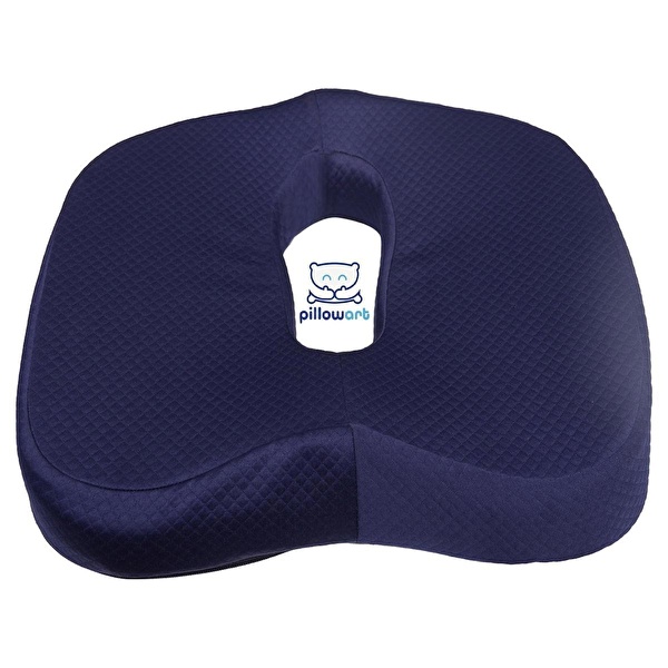 Pillowart Visco Ortopedik Oturma Simidi Koltuk Minderi Visko Basur