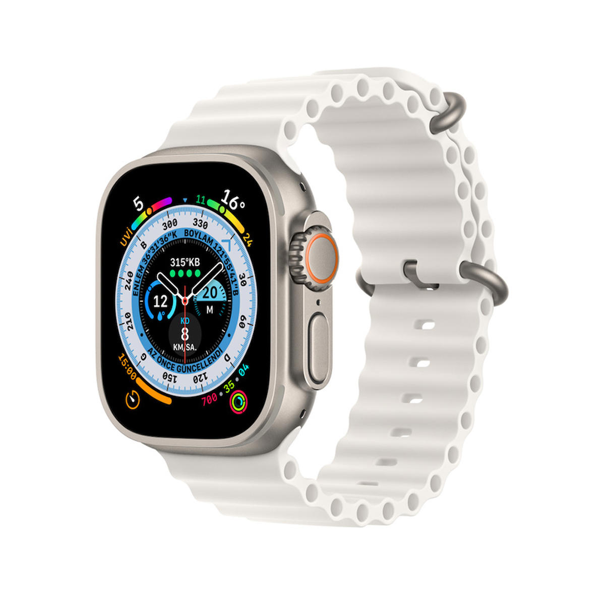 Winex Watch 8 Ultra Max 2023 Android İos Uyumlu Akıllı Saat Beyaz