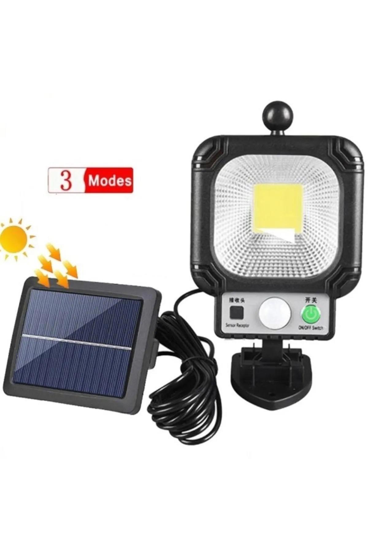 Kablolu Solar Güneş Enerjili Bahçe-sokak-yol Aydınlatması Hareket Sensörlü Sokak Lambası RE-Jx855 JX855