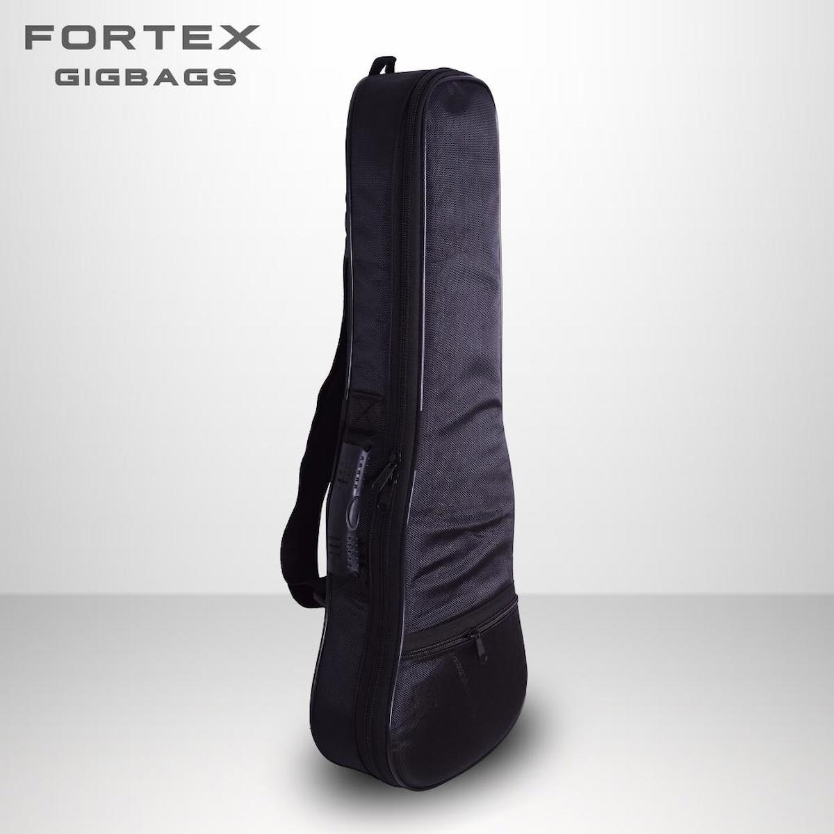 Fortex 300 Serisi Tenor Ukulele Kılıfı Siyah