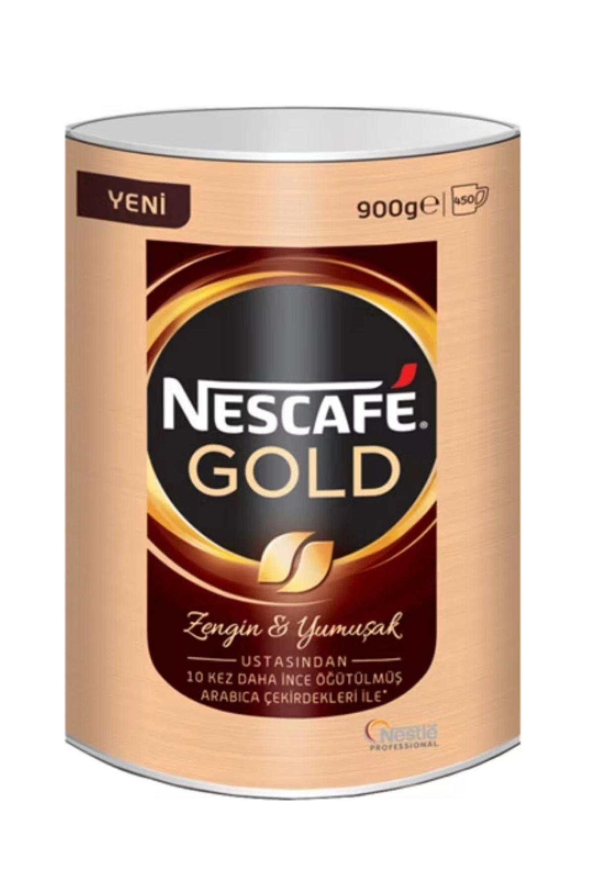 Nescafe Gold Teneke Granül Kahve 900G