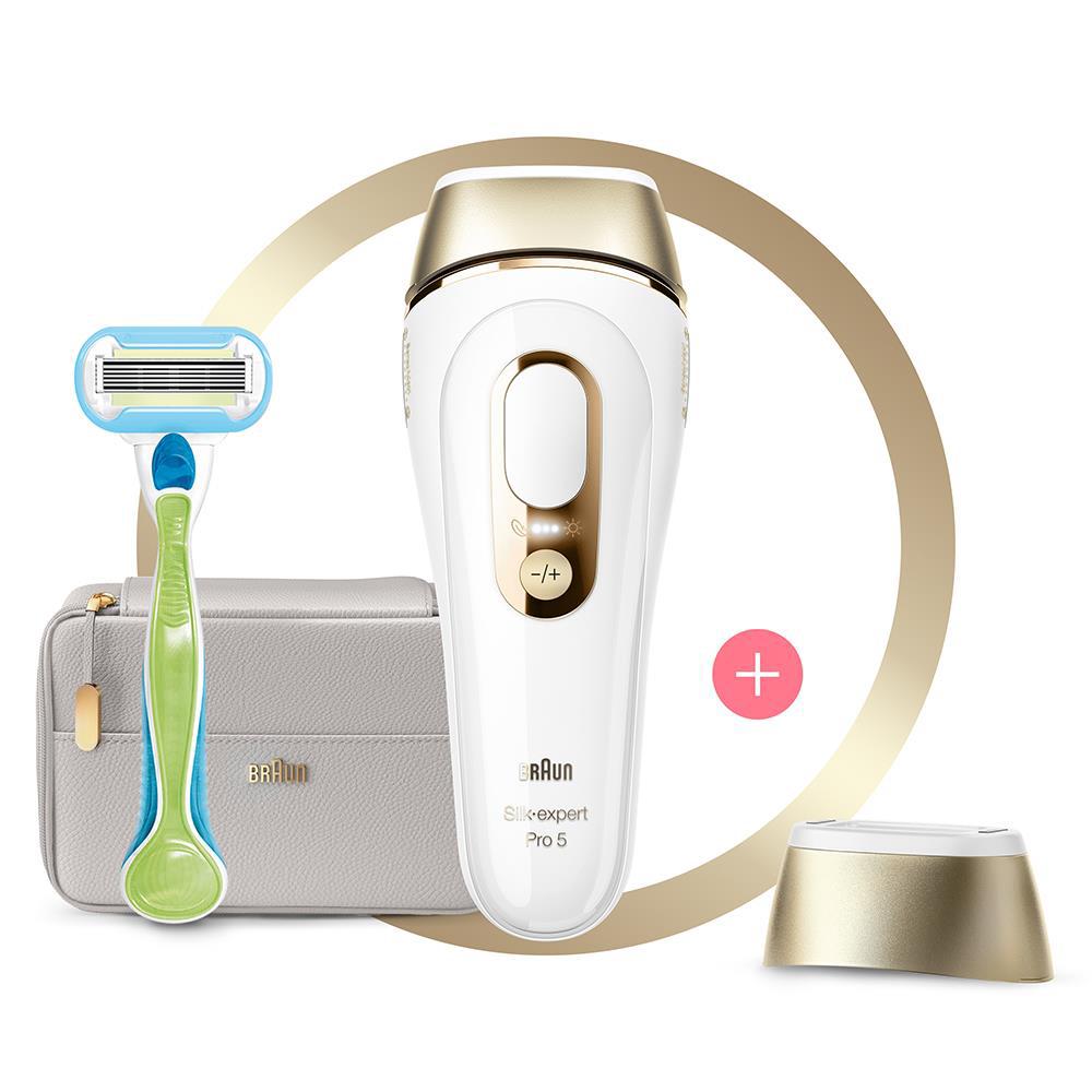 Braun Silk Expert Pro 5 PL5054 400.000 Atımlı, 1 Başlıklı Yeni Nesil IPL + Tasarım Çanta