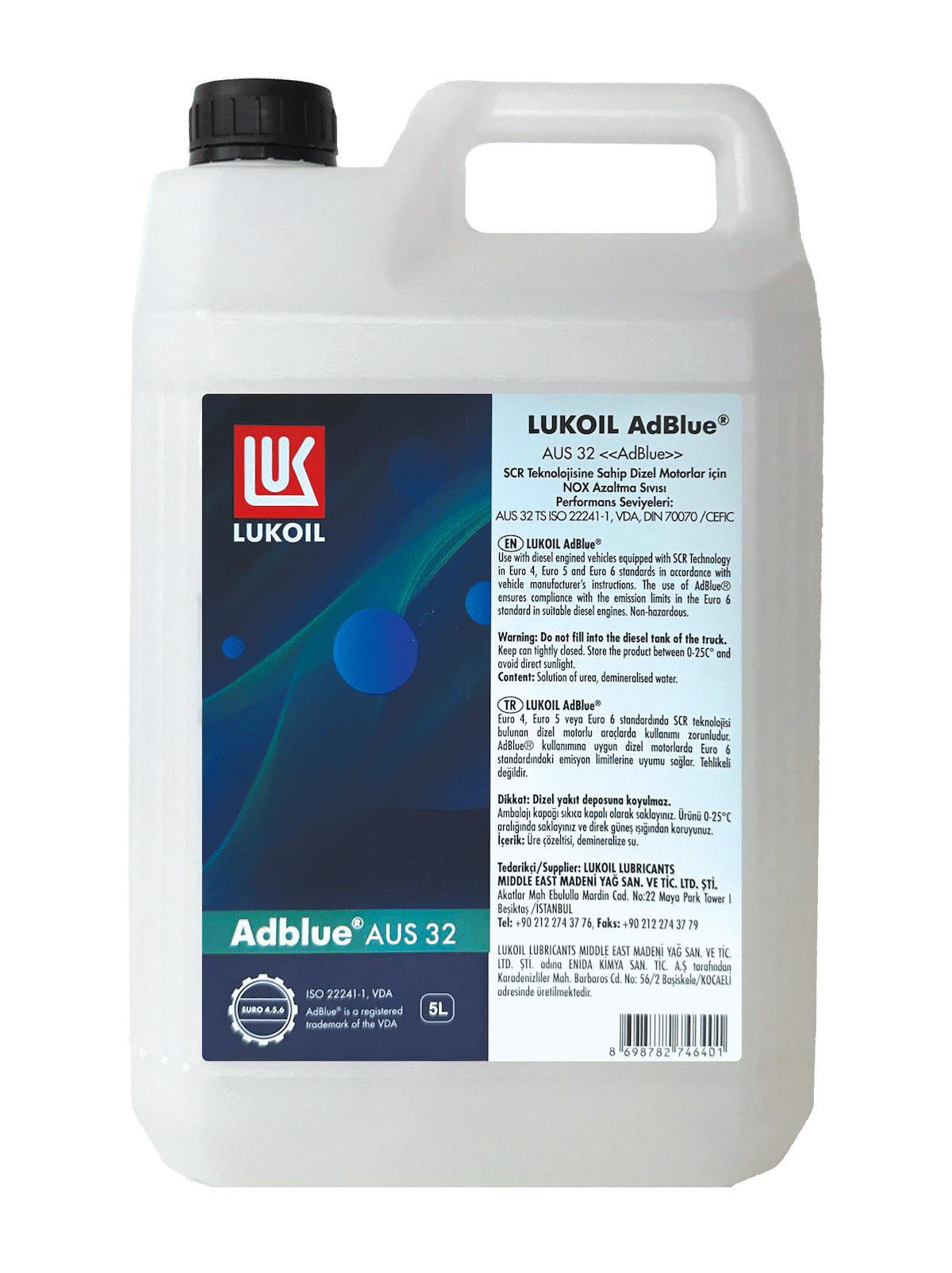 LUKOIL ADBLUE AUS 32 5 LİTRE Fiyatları ve Modelleri - Pazarama
