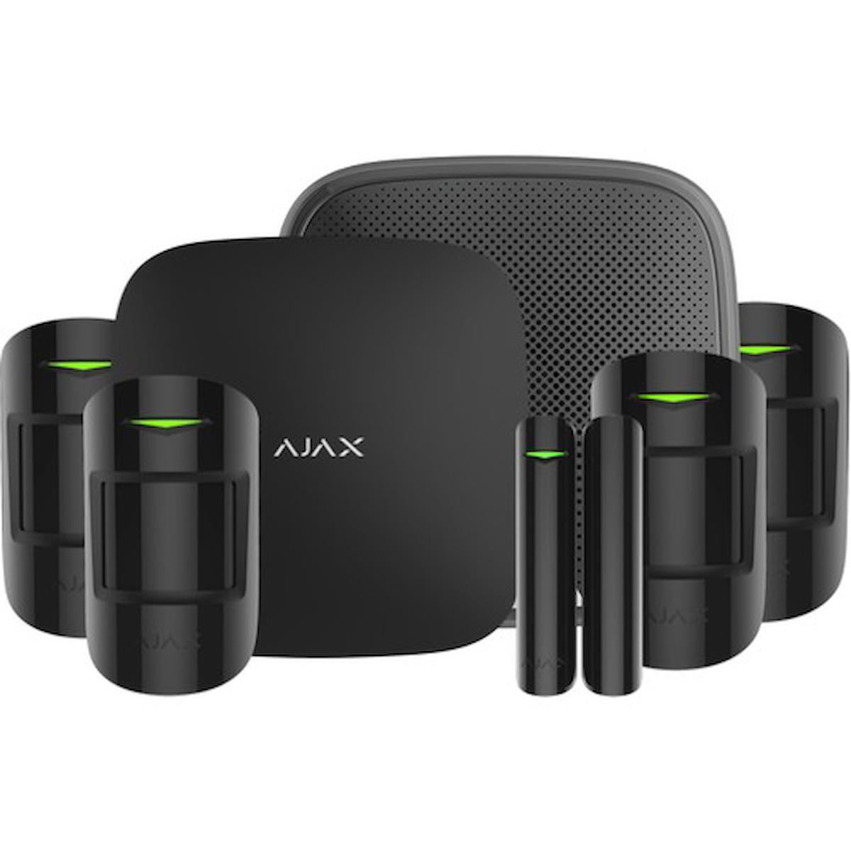 Ajax Starter Kit 5 Dedektörlü Alarm Sistemi ve Harici Siren Dahil Paket Sistem