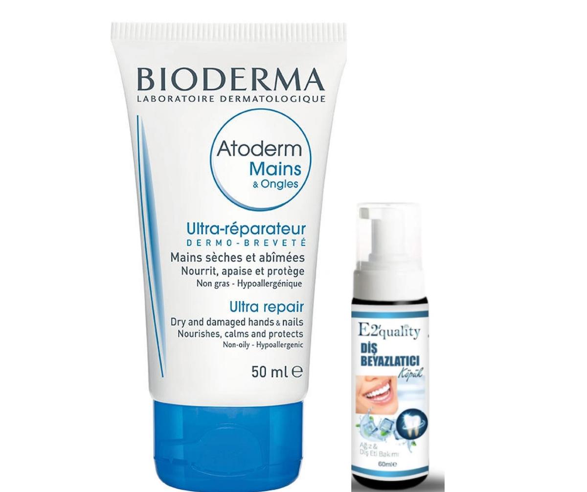 Bioderma Atoderm Hand Cream 50ml- Diş Beyazlatıcı Köpük Hediye